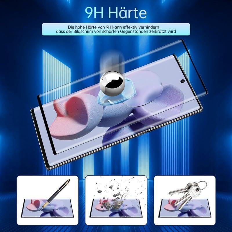 Samsung Galaxy Note 10 Plus edzett üveg védőfólia - karcolás- és ujjlenyomatmentes