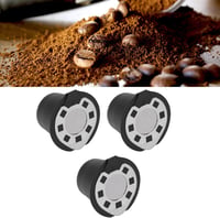 Nespresso újratölthető rozsdamentes acél kávékapszula szett 3 kefével és adagolókanállal 3