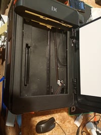 Imprimantă multifuncțională cu jet de cerneală color Canon PIXMA TS9550a — defectă, pentru piese: sticla scanerului este spartă (stare: vezi a 2-a imagine) 2