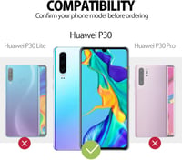 Huawei P30 Rózsaszín Matt Szilikon Tok - MyGadget Karcsú Védőtok 2