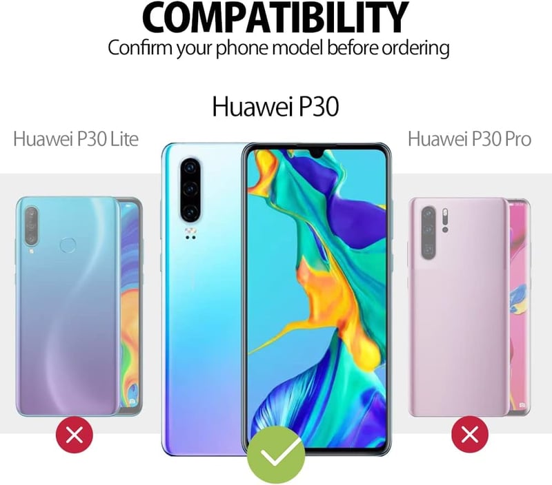 Huawei P30 Rózsaszín Matt Szilikon Tok - MyGadget Karcsú Védőtok