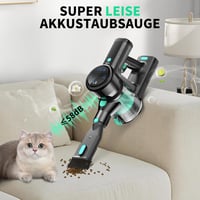 Sanfnz 45000Pa Akkumulátoros Porszívó 550W LED Kijelzővel, 65 Perc Üzemidő 6