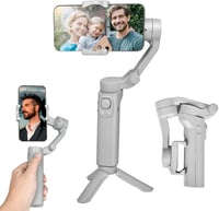 STRBDYI 3 tengelyes telefonstabilizátor iPhone Android AI követéssel összecsukható 1