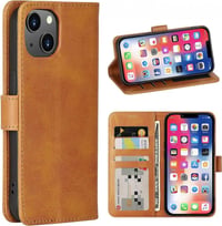 iPhone 13 mini Cresee Bőr Pénztárcás Flip Tok 1