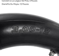 MTATCN Belső Gumitömlő 3.00-12/80/100-12 TR4 Szeleppel - Kompatibilis SSR XR CRF KLX DRZ Motorokhoz - Strapabíró Butilkaucsuk Offroad Motork 2