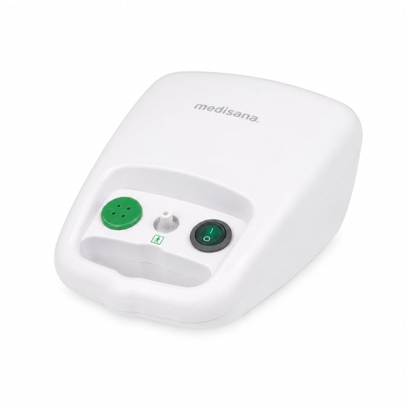 Medisana IN 500 kompresorski inhalator za odrasle i djecu - samo osnovna jedinica, bez dodataka (stanje: vidi 2. sliku)