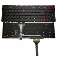Klávesnica na notebook Trade-Shop, maďarská QWERTZ, červená — chybná, čiastočne funkčná: chýba kláves so šípkou nahor (stav: pozri 2. obrázok) 1