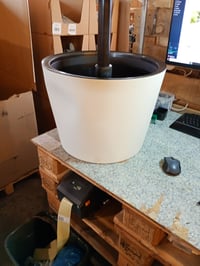 Masă bar și ladă frigorifică de exterior Keter Cool Bar, 30 L, 45 doze, 52x42x52 cm, maro – cu lovituri și zgârieturi ușoare (stare: vezi poza nr. 2) 2