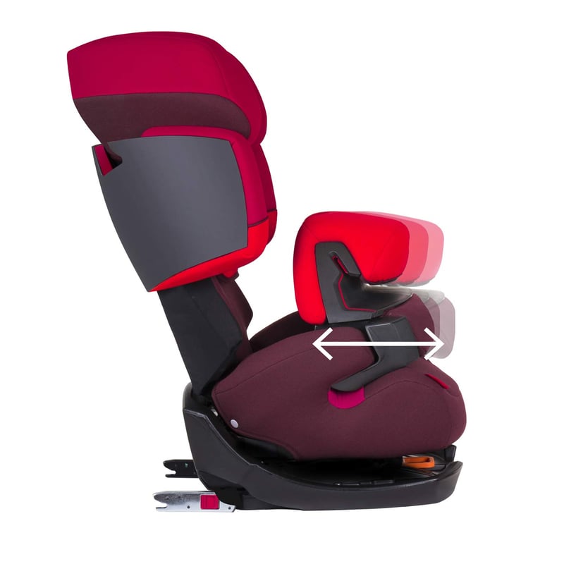 CYBEX Pallas S-Fix 2-in-1 Gyerekülés, ISOFIX Rögzítéssel, 9-36 kg, 9 Hónapos-12 Éves Korig, 11 Pozíciós Dönthetőség, Rumba Piros