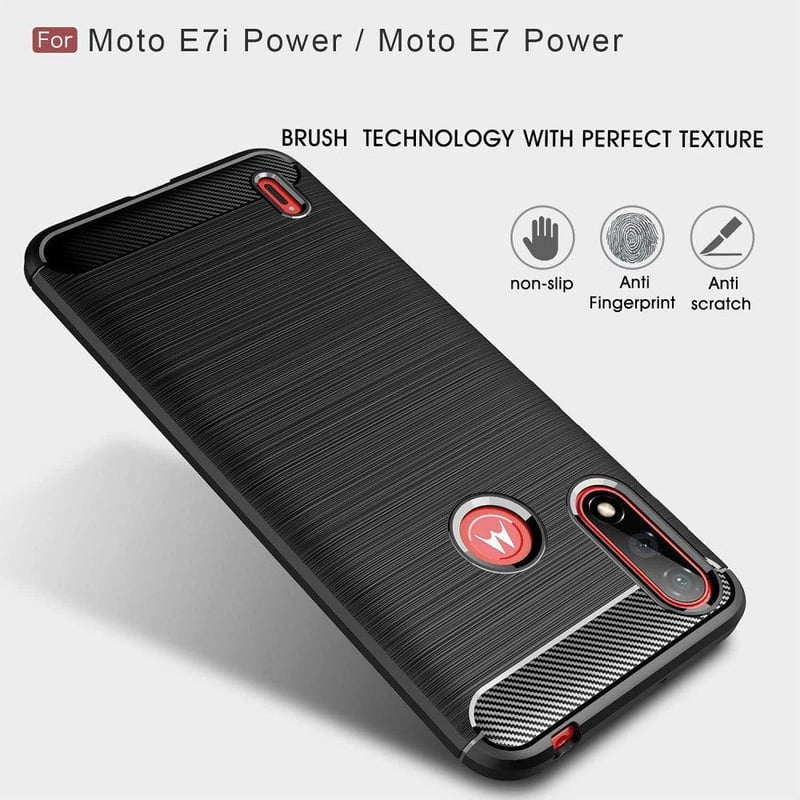 Motorola Moto E7i Power karcolás- és ütésálló védőtok