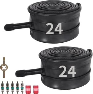 MTATCN zračnica za bicikl 24x1.75/2.125 auto ventil (32mm) - izdržljivi butil + 5 komada