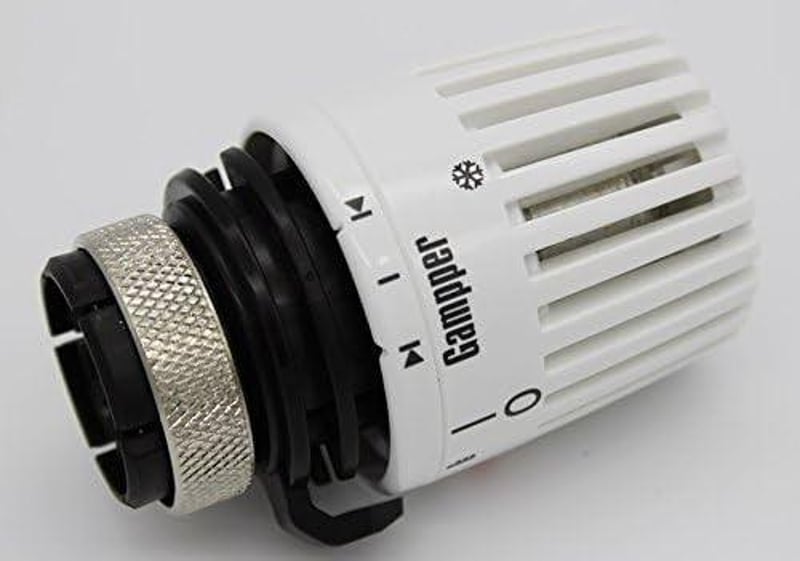 GAMPPER 320 N Fehér Termosztát Fej - Újracsomagolt