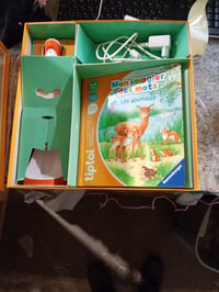 Ravensburger tiptoi Štartovacia súprava Deluxe s interaktívnym perom, nabíjacou stanicou a obrázkovou knihou Svet zvierat, od 3 rokov 3