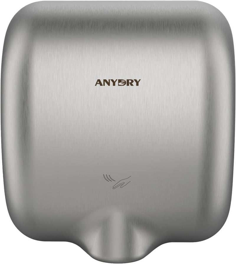 Anydry 2800 Rozsdamentes Automata Kézszárító Falra - Bontott