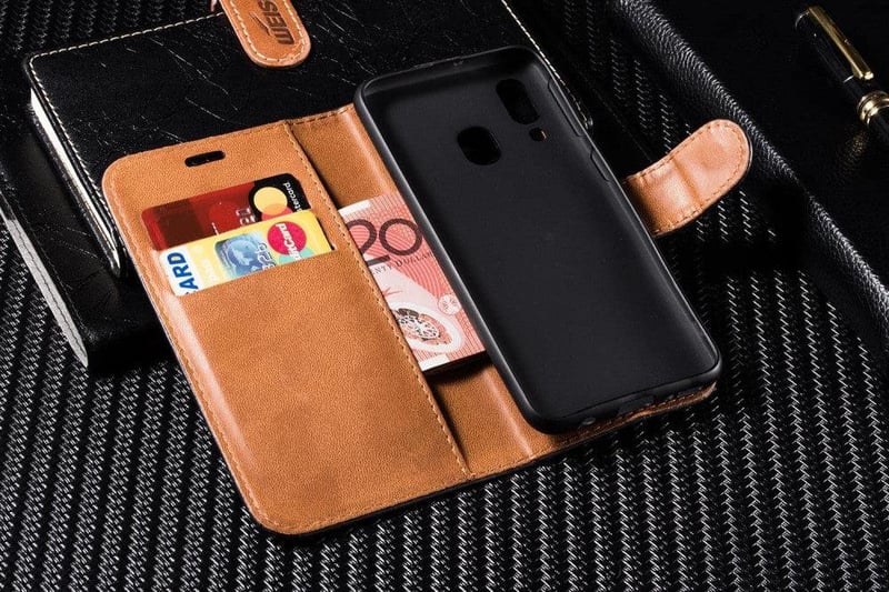 Xiaomi 12T/Pro Mágneses Bőr Flip Tok Kártyatartóval, Indigó
