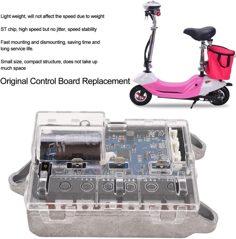 BuyWeek Elektromos Roller Vezérlőpanel Xiaomi Pro Modellhez - Alumínium ABS Alaplap Vezérlő Csere Alkatrész ST Chippel