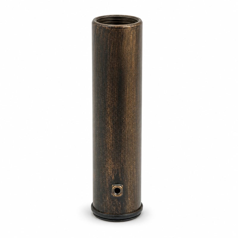 Relaxdays Napernyőtalp 34-48 mm rúdátmérőhöz, Ø 49 cm, Vintage stílus, Fekete/Bronz - Kiegészítőkészlet (rúdtartó és rőgzítőkészlet)