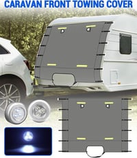 SUPAREE Univerzális Lakókocsi Védőponyva LED Fényekkel - Vízálló, Lélegző 7