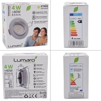 Philips 400lm LED süllyeszthető spotlámpa, 4W, energiatakarékos 7