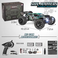 HAIBOXING Távirányítós Autó 1:18 4WD Terepjáró Monster Truck 36+ km/h Sebességgel, Vízálló RC Jármű Minden Terepre, Hobbi Modell 7