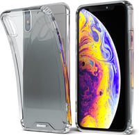Apple iPhone X/XS Átlátszó Védőtok - Ütésálló TPU Kerettel 1
