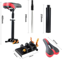 Yungeln Állítható Magasságú Elektromos Roller Ülés 47-64 cm - Xiaomi 1S/Pro/Pro2/Mi3 Kompatibilis, Alumínium Váz, 200 kg Teherbírás 3