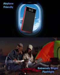 BASEUS 42800mAh Power Bank 25W PD3.0 USB-C gyorstöltő, 3 be- és kimenet, LED kijelző 8