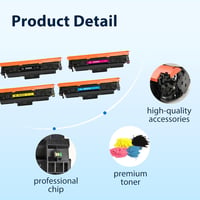 MyCatridge 220A HP kompatibilis toner szett - 4 db, chip nélkül, LaserJet Pro 4202/4302 sorozathoz 7