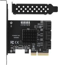 ASHATA PCIe 6 portos SATA 3.0 bővítőkártya SSD és HDD-hez 1