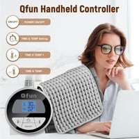 Qfun XXL elektromos melegítőpárna automatikus kikapcsolással - hátra, nyakra, vállra 5