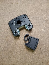 Consolă de schimb universală Bobike Mini City și Mini+ pentru pipă standard Ø 22/32 mm, negru, utilizat 2