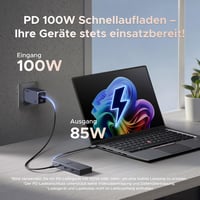 UGREEN Revodok Pro USB C Hub 10Gbps Dokkoló - 2 HDMI 4K@60Hz Kettős Kijelző, 100W PD Töltés, USB 3.2 Portok, XPS, Chromebook, Surface Pro Ko 6