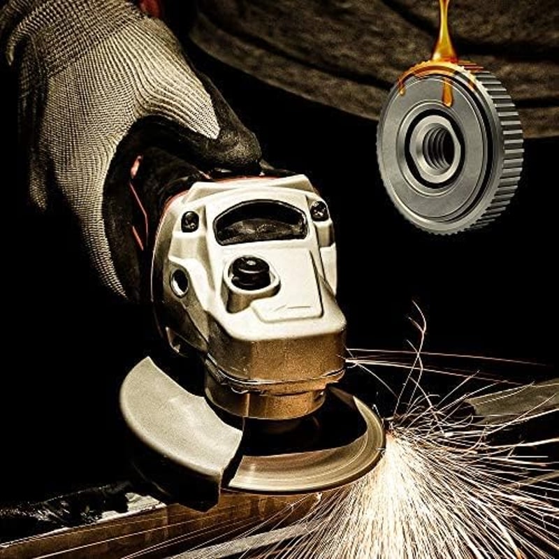 Makita, Dewalt, Metabo M14 gyorsrögzítő anya sarokcsiszolóhoz - 2 db-os készlet
