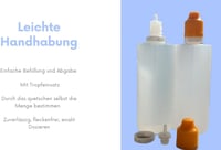 Generisch 10db 100ml-es Cseppentős Flakon Gyerekzárral - Adagoláshoz és Tároláshoz 4