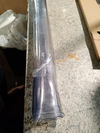 Față de masă transparentă din PVC RGTINT, grosime 2 mm, impermeabilă, folie de protecție pentru masă, ușor de curățat, 90x120 cm 2