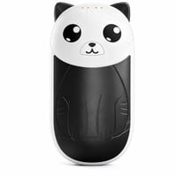 Încălzitor electric de mâini RoserRose cu capacitate de 6000 mAh, 4 trepte de încălzire, negru, design pisică, 1 buc. (set incomplet) 2