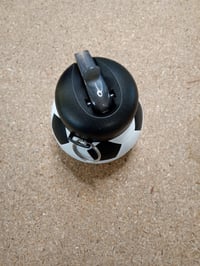 Bidon de silicon pentru fotbal Klick&GO 550 ml pentru copii și adulți, pliabil — lipsește carabiniera (stare: vezi a 2-a imagine) 4