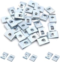20db Fém csavaros rögzítő furat 4 mm átmérő 3