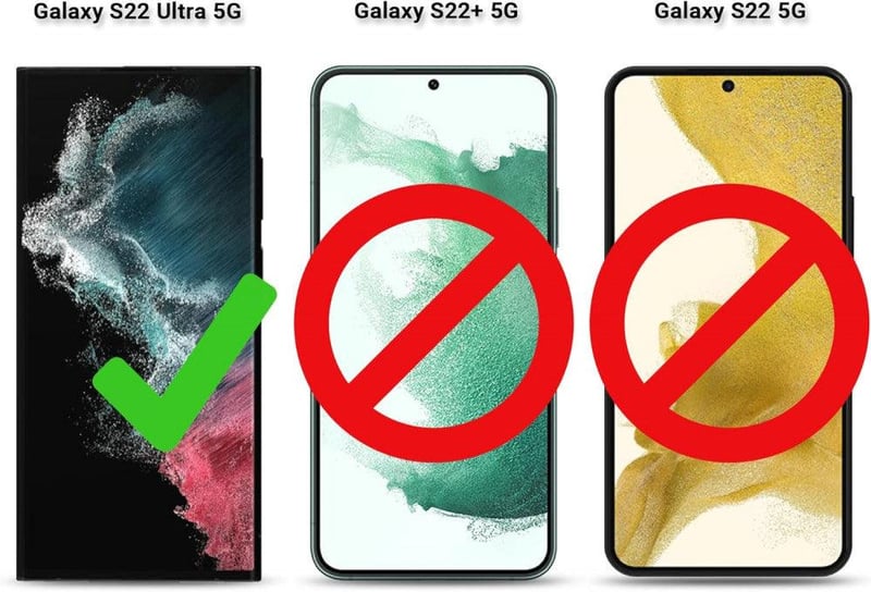 Samsung S22 Ultra Prémium Átlátszó Ütésálló Védőtok