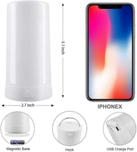 PDGROW USB-s LED lángeffekt lámpa távirányítóval, vízálló, kül- és beltérre 3