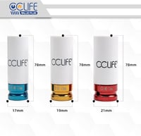 CCLIFE 3 részes dugókulcs készlet 1/2" krómacél - 17, 19, 21 mm méretű alufelni védőbetétekkel, 78 mm hosszú, ütvecsavarozóhoz és nyomatékku 3