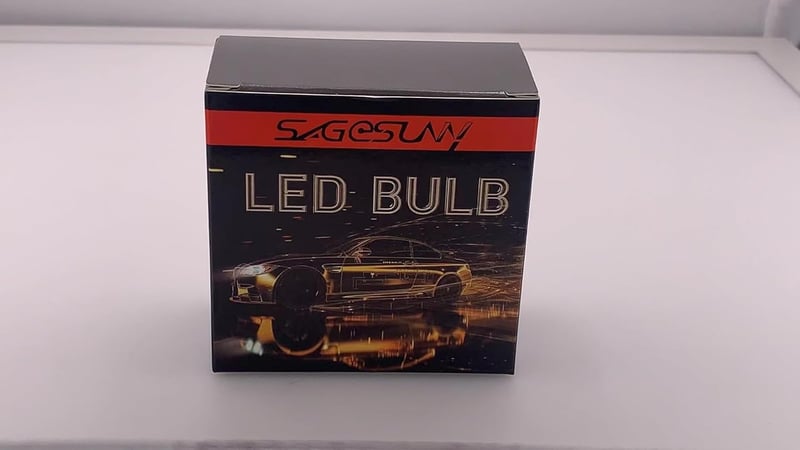 SageSunny BA20D LED Izzó Motorkerékpár és Robogó Fényszóróhoz, 8-80V, 1800lm, 6000K, Tompított/Országúti Világítás, Vakításmentes