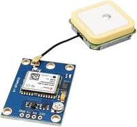 NEO-6M GPS Modul Arduino APM 2.5 Repülésvezérlőhöz Kerámia Antennával 2