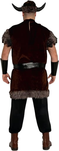Viking király jelmez férfiaknak - középkori harcos kosztüm farsangra, M-es méret 2