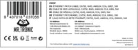 Mr. Tronic 5m-es Cat5E Ethernet kábel, gyors internethez, RJ45 csatlakozóval, szürke 10