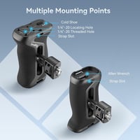 SmallRig univerzális oldalsó kameramarkolat, állítható, 1/4" és 3/8" csavarral 7