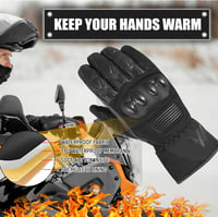 WESTWOOD FOX S-es méretVízálló Motoros Kesztyű - Téli, Bőr, Érintőképernyős, Unisex Kesztyű Motorozáshoz 8