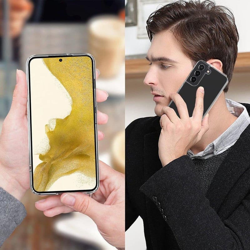 Samsung Galaxy S22 Plus 5G átlátszó, vékony védőtok (2022-es 6,55"-os modellhez)