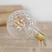 TIANFAN Vintage LED Izzó E27 - Kristály, Meleg Fehér, 4W, Dekoratív 6