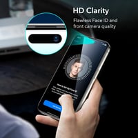 iPhone 14 Pro ESR Armorite edzett üveg képernyővédő fólia szett + kameravédő, 3db 7